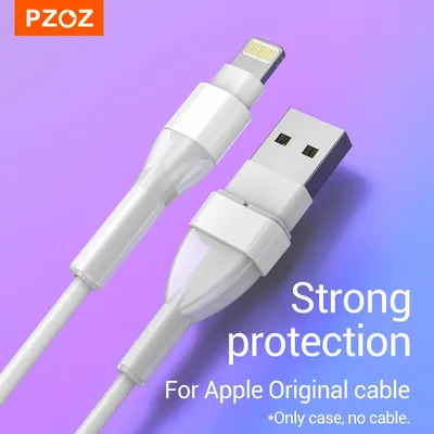 PZOZ-Protecteur de câble USB C pour iPhone protection d'enrouleur de câble de type C économiseur