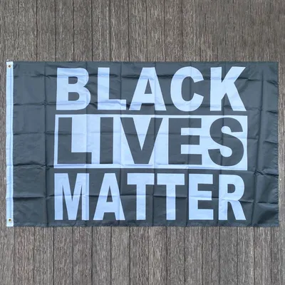 Xvggdg – drapeau noir 3 par 5 pieds drapeau BLM bannière d'extérieur pour les célébrations de