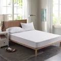 Protège-matelas imperméable drap-housse hypoallergénique contre les acariens et les bactéries