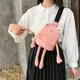 Petit Sac à Bandoulière en Nylon pour Fille et Femme Sacoche de Poitrine Décontractée Dessin Animé