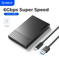 ORICO-Boîtier de disque dur externe SATA vers USB 3.1 type-c pour 2.5 HDD SSD 6Gbps prise en