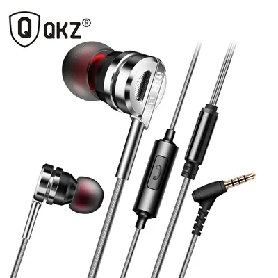 QKZ – écouteurs intra-auriculaires Go Pro DM9 Micro anneau son vocal haute résolution