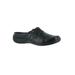 Wide Width Women's Forever Clog by Easy Street® in Black (Size 8 W)