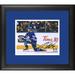 Auston Matthews Toronto Maple Leafs Framed Autographed 8" x 10" Blue Jersey Goal Celebration Photograph