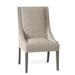 Hekman Nathan Upholstered Side Chair Upholstered in Gray/Brown | 40 H x 22 W x 25.75 D in | Wayfair 7272G4041-074