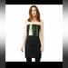 Kate Spade Dresses | Kate Spade Saturday Strapless Black Evening Cocktail Dress | Color: Black/Green | Size: 8