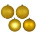 Vickerman 661109 - 2.8" Medallion 4 Finish Ball Christmas Christmas Tree Ornament (20 Pack) (N590746)