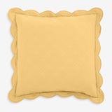 Florence Euro Sham by BrylaneHome in Dandelion Yellow (Size EURO)