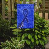 Trinx Ribbon for Colon Cancer Awareness 2-Sided Garden Flag, Polyester in Blue | 15 H x 11 W in | Wayfair 62F962C9FD644422B203FBC36159D9F3