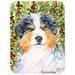 Red Barrel Studio® Australian Shepherd Tempered Glass Cutting Board Glass | 0.15 H x 15.38 W x 11.25 D in | Wayfair