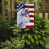 Trinx American 2-Sided Polyester 15 x 11 in. Garden Flag in Blue/Red | 15 H x 11 W in | Wayfair 7E7D41A043FB403FB396AB675A4365B5