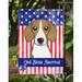 The Holiday Aisle® Leighanne 2-Sided Garden Flag, Polyester in Blue | 15 H x 11 W in | Wayfair 0DC08581F24045238D981A7CE89B2863