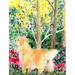 Red Barrel Studio® Golden Retriever 2-Sided Polyester 40 x 28 in. House Flag in Green | 40 H x 28 W in | Wayfair 3D5743609D57416EB7BD46BED425398B