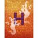 The Holiday Aisle® Barak Halloween Ghost Monogram Initial 2-Sided Garden Flag Metal | 40 H x 28 W in | Wayfair 898B422EDEAF4AEF8EAED2C3DEAD3543