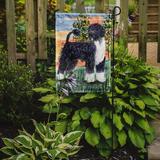 Red Barrel Studio® Portuguese Water Dog 2-Sided Garden Flag, Polyester in Black/Brown | 15 H x 11 W in | Wayfair 12A3F55FAE4F40D3A80B935C13580A05