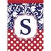 Red Barrel Studio® 2-Sided Garden Flag, Nylon in Red/Blue | 18 H x 13 W in | Wayfair B469B1281B7843C0A48004118CF3442A