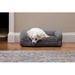 Tucker Murphy Pet™ Gaddy Dog Bed Cushion Polyester/Cotton in Gray | 5.91 H x 14.96 W x 20.47 D in | Wayfair C41E71781F0C436A92C15360A21F407E