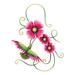 Regal Art & Gift Hummingbird Triple Flower Wall Decor Resin/Plastic/Metal | 3 H x 12.5 W x 15.5 D in | Wayfair 80205