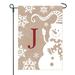 The Holiday Aisle® Ganit Christmas Snowman 2-Sided 21 x 14 Garden Flag in Brown | 21 H x 14 W in | Wayfair 59DA09603A714024B508B3713A5BD1A8