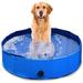 Zone Tech 1 ft x 1 ft x 3 ft Plastic Pet Pool Plastic in Blue | 12 H x 38 W x 12 D in | Wayfair PE0013