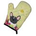 The Holiday Aisle® Saroyan French Bulldog Oven Mitt in Gray/Green | 8.5 W in | Wayfair 611B2FCD28484F7C8432247A1959F426