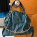 Nine West Bags | Dark Teal Satchel | Color: Blue/Green | Size: Os