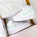 Nike Shoes | Nike Custom Air Force 1 Mid Sneakers | Color: Green/White | Size: Various