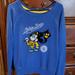 Disney Tops | Disney Parks Mickey Sweatshirt | Color: Blue | Size: L