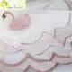 Rideaux en tulle brodés pour filles tissu en maille pastorale écrans de fenêtre transparents