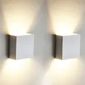 Les lampes d'intérieur de mur de 6W LED AC85-265V l'aluminium décorent la lumière de mur de la