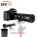 JINTU-Objectif téléobjectif 420-1600mm 800mm f/8.3 pour appareil photo Nikon D3100 D3200 D3400