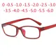 Lunettes de myopie pour hommes 0.5-1.5-2.5-2-3.5-3--4 -5 -6 à revêtement bleu dioptrie pour