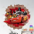 Autocollants Muraux de Dessin Animé Cars 2 pour Chambre d'Enfant Accessoire de Bricolage pour