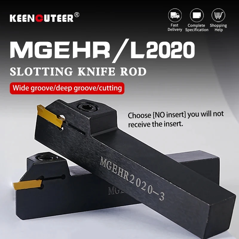 MGEHR2020 – outil de tournage à rainurage, MGMN, Insert en carbure, tige droite, porte-outil externe, barre de tour, 1.5/2/3/4/5 cutting tool outil de tour a metaux outil de coupe