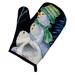 The Holiday Aisle® Niam w/ Keeshond Oven Mitt Polyester in Black/Gray/Green | 8.5 W in | Wayfair F4A7E2E654F5449D857968D2AACEA7A9