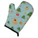 The Holiday Aisle® Silloth Chow Oven Mitt Polyester in White/Brown | 8.5 W in | Wayfair 841E5056B2EA4B0DBF5F7439A391B6DF