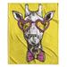 Indigo Safari Hispter Giraffe Velveteen Blanket | 104 W in | Wayfair 5E7DCF64F1E94E578B7E15AE8FF57AE5
