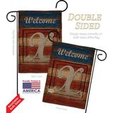 The Holiday Aisle® Glenham Patriotic 2-Sided Polyester 18.5 x 13 in. Garden Flag in Red/Black | 18.5 H x 13 W in | Wayfair