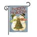 The Holiday Aisle® Thiokk Happy Holidays Tree 2-Sided Polyester House Flag in Gray | 18.5 H x 13 W in | Wayfair 0E3A5CAC6AF04E4DA8954FE92CD6A51F
