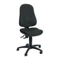 Topstar - Chaise de bureau pivotante avec contact permanent anthracite 420-550 mm sans accoudoirs