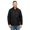 Harriton M715 Adult Dockside Insulated Utility Jacket in Black size 5XL | Polyester