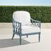 Avery Lounge Chair with Cushions in Moonlight Blue Finish - Rumor Midnight - Frontgate