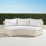 Pasadena II Modular Sofa in Ivory Finish - Sand with Canvas Piping, Standard - Frontgate