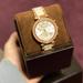 Michael Kors Accessories | Authentic Rose Gold & White Michael Kors Watch | Color: Gold/White | Size: Os