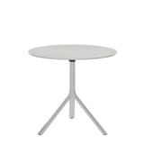 Bernhardt Design + PLANK Miura Foldable Table in White | 28.75 H x 31.5 W x 31.5 D in | Wayfair 9591-01-FD-02-FM02