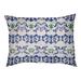 East Urban Home Seattle Football Baroque Indoor Pillow Metal in Green/Blue/White | 5 H x 40 W x 30 D in | Wayfair A383E38BFDC042A1849FE98882A248EA