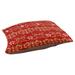 East Urban Home San Francisco Football Baroque Indoor Pillow Metal in Red | 6 H x 50 W x 40 D in | Wayfair 23B66CEE16BC4BE1B7DC9528B77F86BB