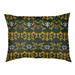 East Urban Home Green Bay Football Baroque Outdoor Pillow Metal in Green/White | 5 H x 40 W x 30 D in | Wayfair 986B1941410E45E9B778E6F4E1F52DF5