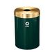 Glaro, Inc. Trash Can Stainless Steel in Black | 30 H x 20 W x 20 D in | Wayfair B2042HG-BE-B4