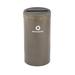 Glaro, Inc. Trash Can Stainless Steel in Gray | 30 H x 15 W x 15 D in | Wayfair P1542BV-BV-P3